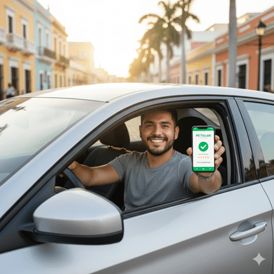 Happy driver